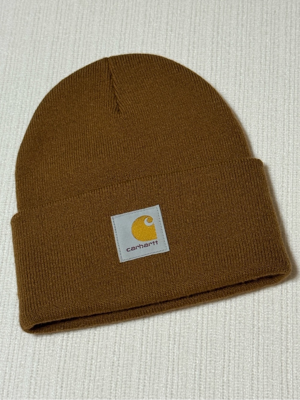 NWOT Carhartt Knit Beanie / Umber / Winter Hat / One Size